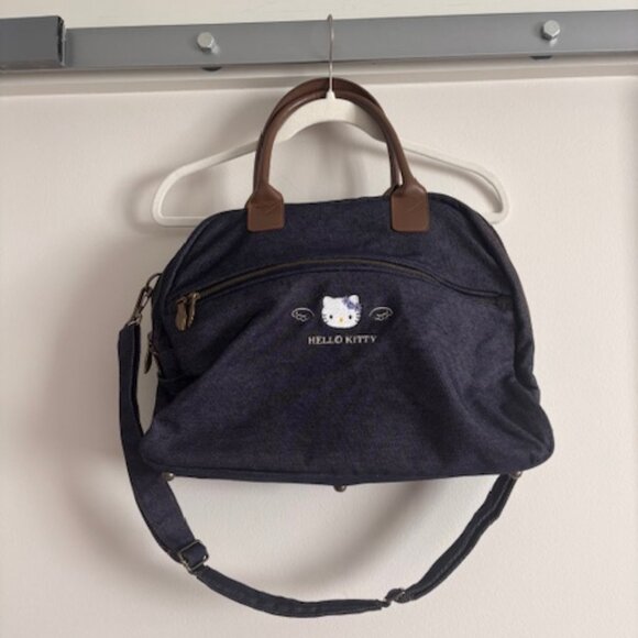 Hello Kitty Handbags - Y2K Sanrio Hello Kitty "Blue Angel" Tote Bag - 2003